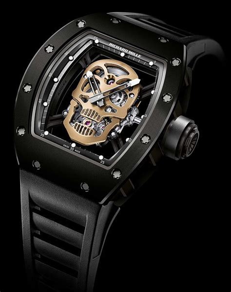 richard mille gold skeleton|Richard Mille black skeleton price.